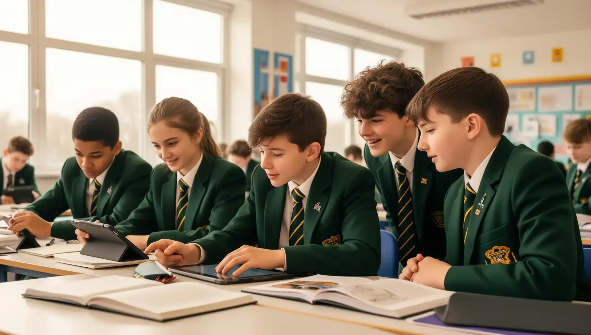 Students Reading KidsNClicks course lessons