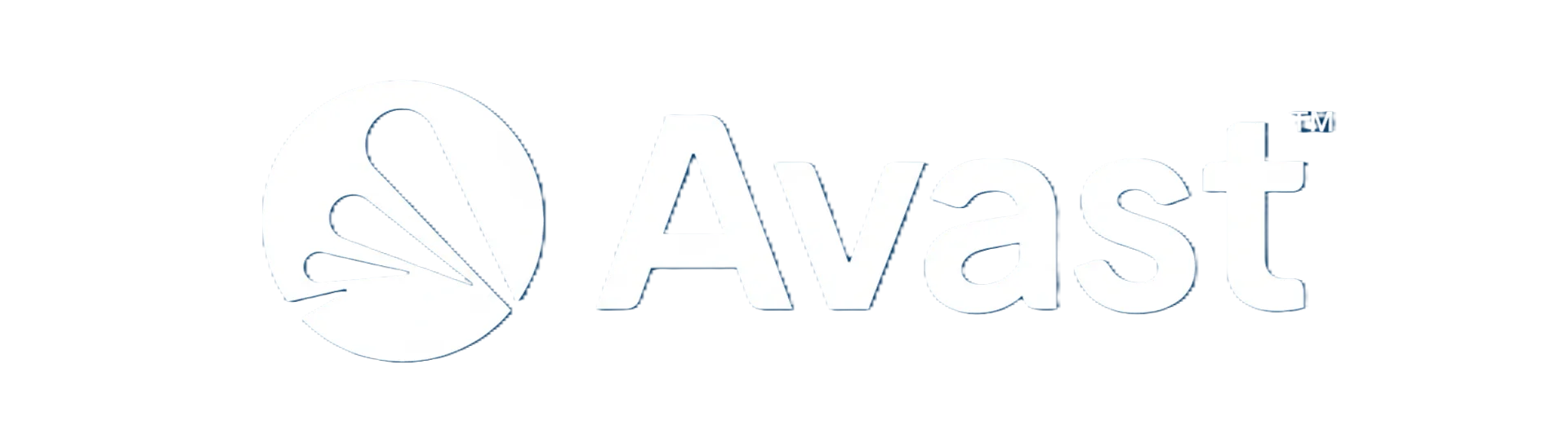 Avast white logo