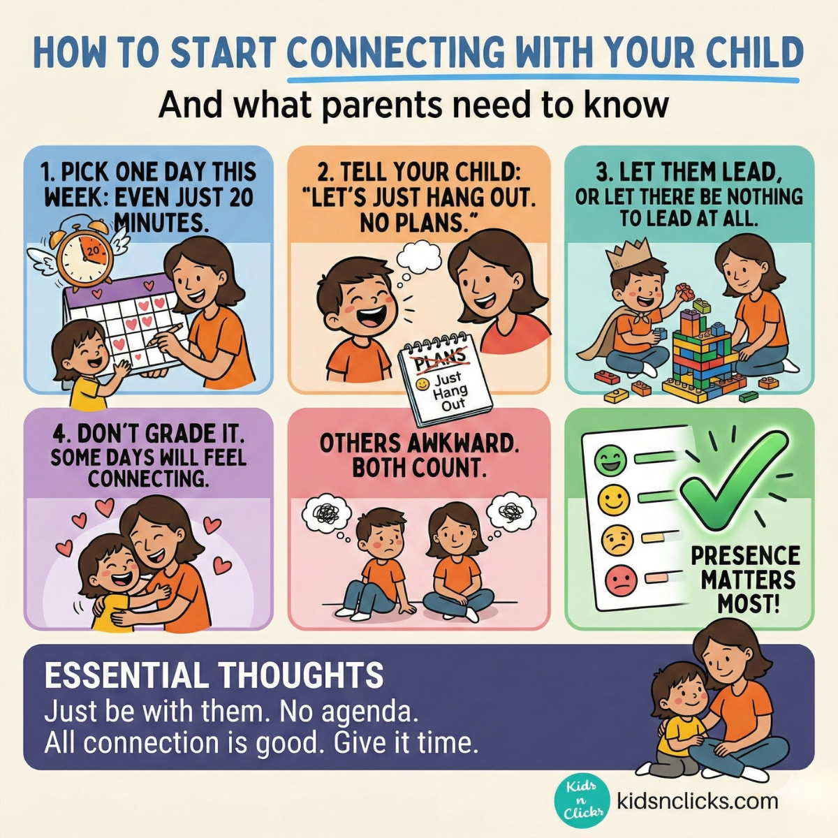 20 Minutes to Connect with Your Child